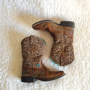 Ariat Children's Girls Crossroads Cheetah Print